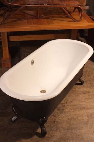 baignoire ancienne pate de lion en fonte